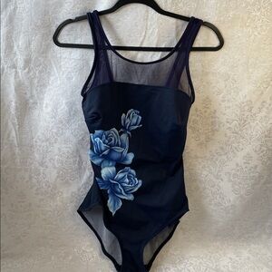 Roxanne Collection 1 piece swimsuit.  Size 6-8.
